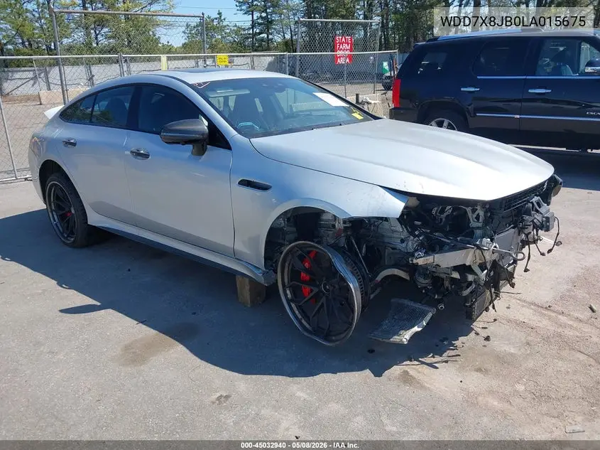 2020 Mercedes-Benz Amg Gt 63 4-Door Coupe VIN: WDD7X8JB0LA015675 Lot: 45032940