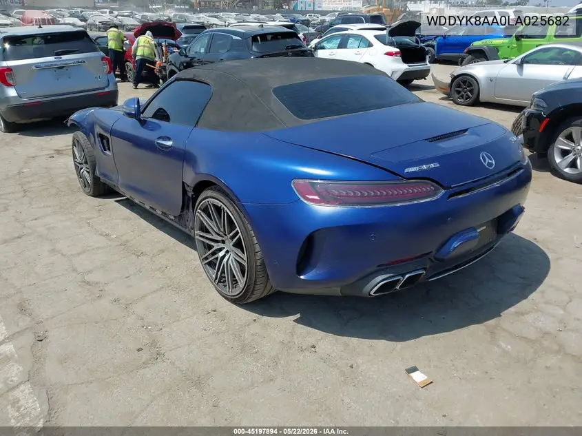 2020 Mercedes-Benz Amg Gt C Roadster VIN: WDDYK8AA0LA025682 Lot: 45197894