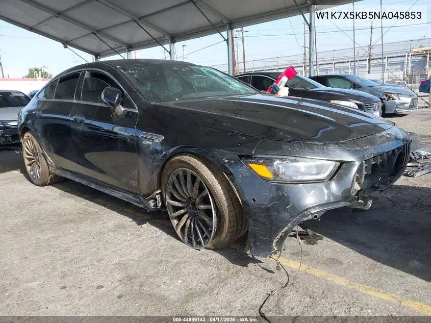 2022 Mercedes-Benz Amg Gt 43 4-Door Coupe VIN: W1K7X5KB5NA045853 Lot: 44886143