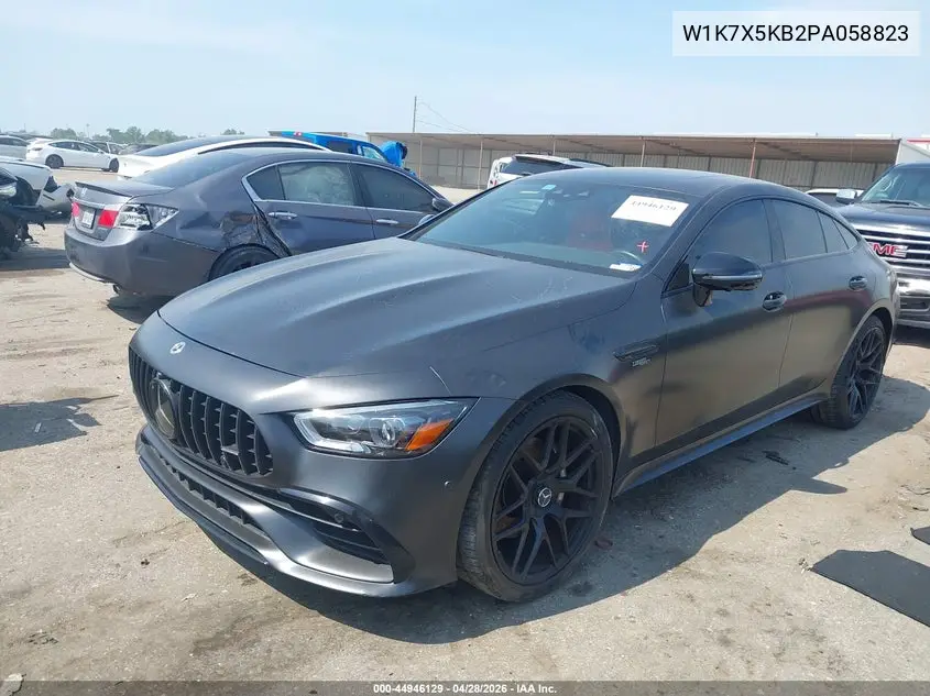 2023 Mercedes-Benz Amg Gt 43 4-Door Coupe VIN: W1K7X5KB2PA058823 Lot: 44946129