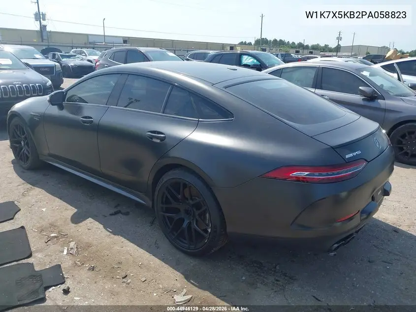 2023 Mercedes-Benz Amg Gt 43 4-Door Coupe VIN: W1K7X5KB2PA058823 Lot: 44946129