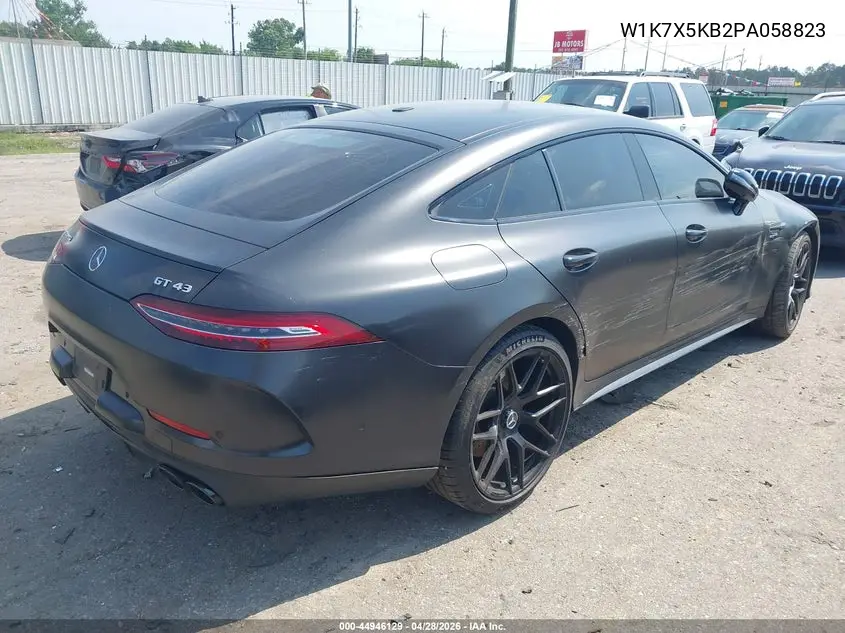 2023 Mercedes-Benz Amg Gt 43 4-Door Coupe VIN: W1K7X5KB2PA058823 Lot: 44946129