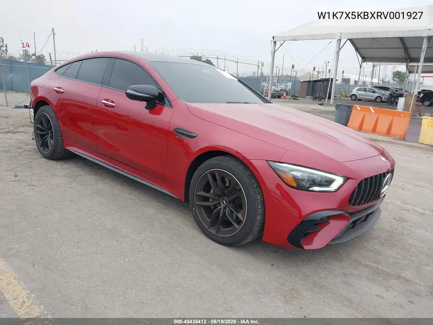 2024 Mercedes-Benz Amg Gt 43 4-Door Coupe VIN: W1K7X5KBXRV001927 Lot: 45435412