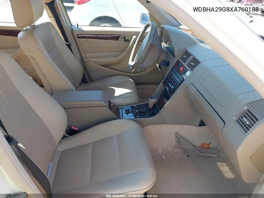 1999 Mercedes-Benz C 280 VIN: WDBHA29G8XA760188 Lot: 45564991