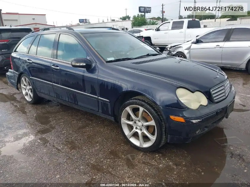 WDBRH64J72F174278 2002 Mercedes-Benz C 320