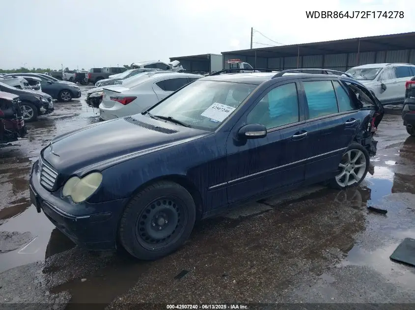 WDBRH64J72F174278 2002 Mercedes-Benz C 320
