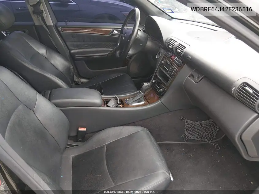 2002 Mercedes-Benz C 320 VIN: WDBRF64J42F236516 Lot: 45178846
