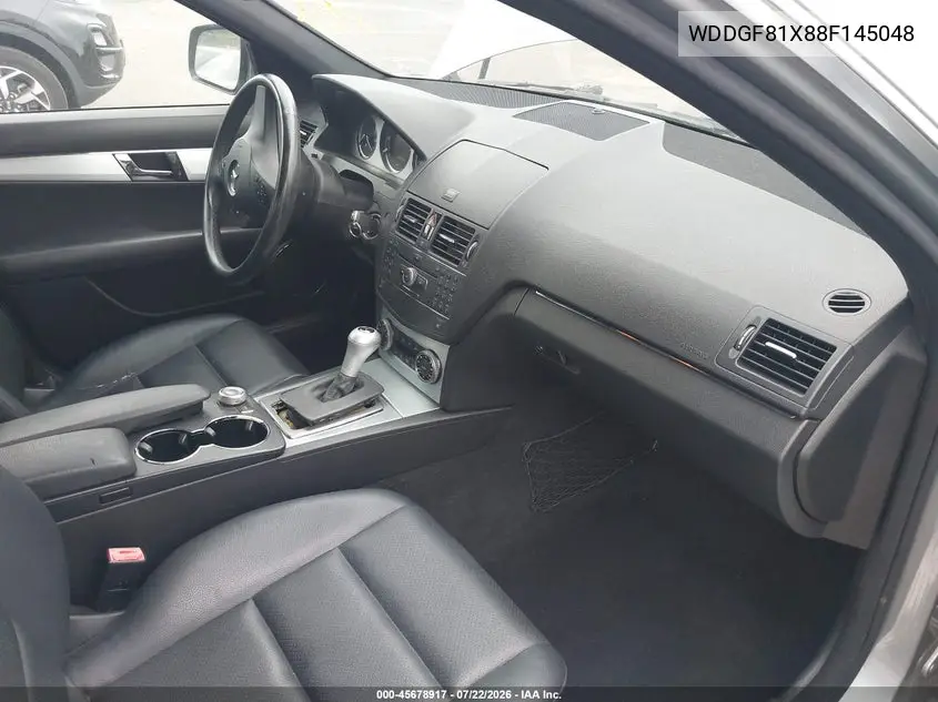 2008 Mercedes-Benz C 300 Luxury 4Matic/Sport 4Matic VIN: WDDGF81X88F145048 Lot: 45678917