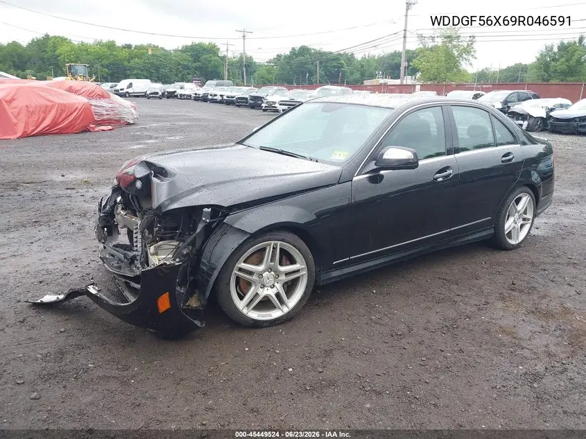 2009 Mercedes-Benz C 350 Sport VIN: WDDGF56X69R046591 Lot: 45449524