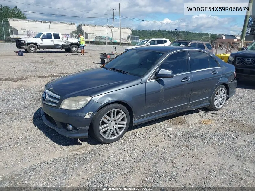 2009 Mercedes-Benz C 300 Sport VIN: WDDGF54X59R068679 Lot: 45454972