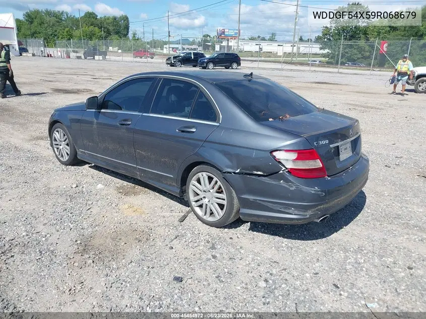 2009 Mercedes-Benz C 300 Sport VIN: WDDGF54X59R068679 Lot: 45454972