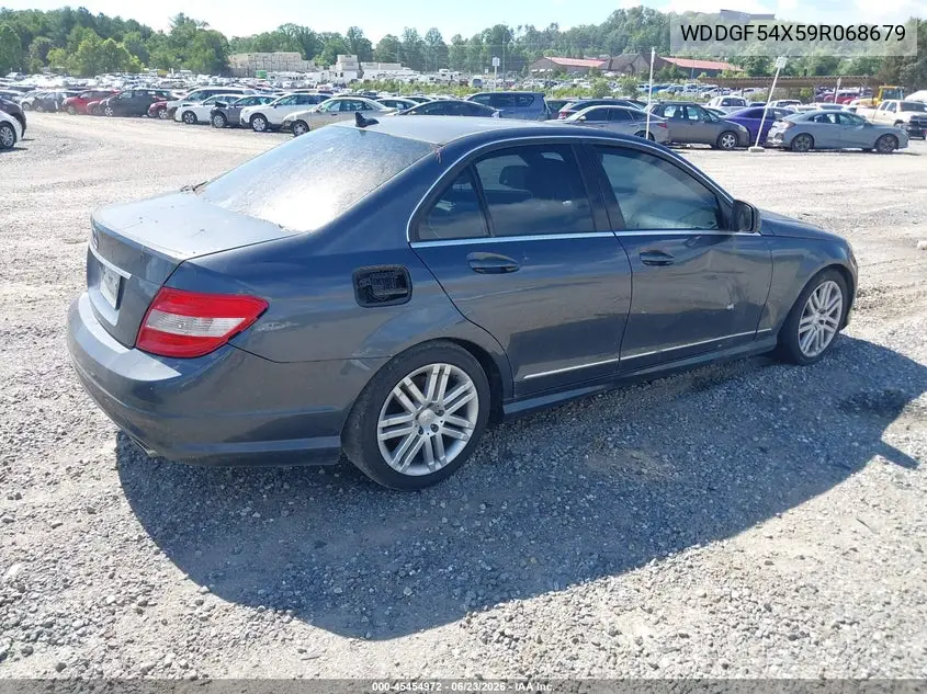 2009 Mercedes-Benz C 300 Sport VIN: WDDGF54X59R068679 Lot: 45454972