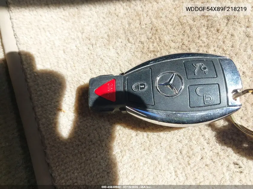 2009 Mercedes-Benz C 300 Luxury/Sport VIN: WDDGF54X89F218219 Lot: 45630940