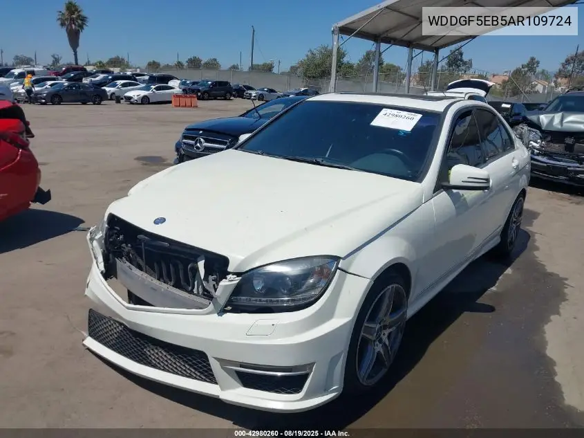 WDDGF5EB5AR109724 2010 Mercedes-Benz C 300 Luxury/Sport