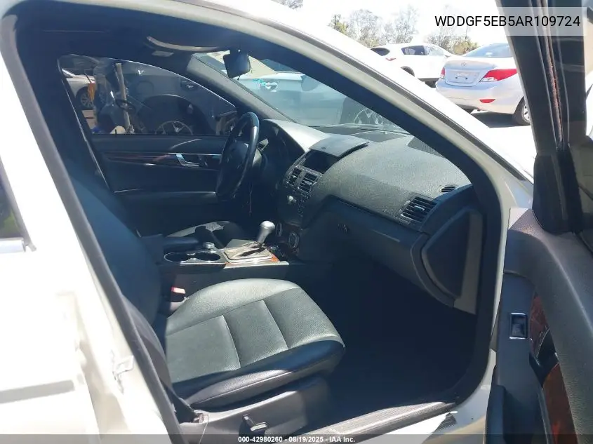 WDDGF5EB5AR109724 2010 Mercedes-Benz C 300 Luxury/Sport