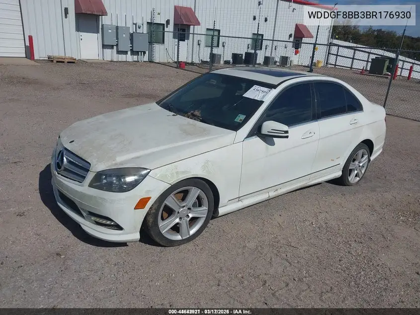 WDDGF8BB3BR176930 2011 Mercedes-Benz C 300 Sport 4Matic