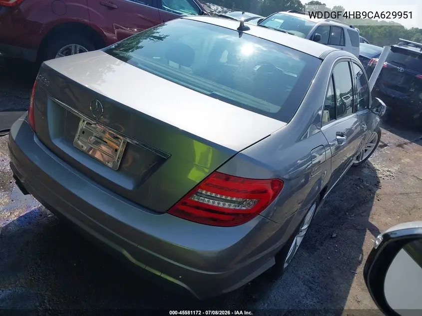 2012 Mercedes-Benz C 250 Luxury/Sport VIN: WDDGF4HB9CA629951 Lot: 45581172