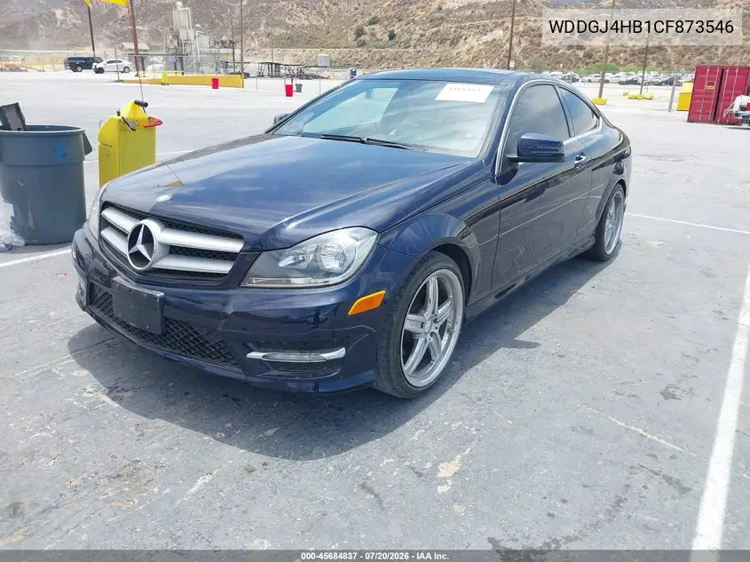 2012 Mercedes-Benz C 250 VIN: WDDGJ4HB1CF873546 Lot: 45684837