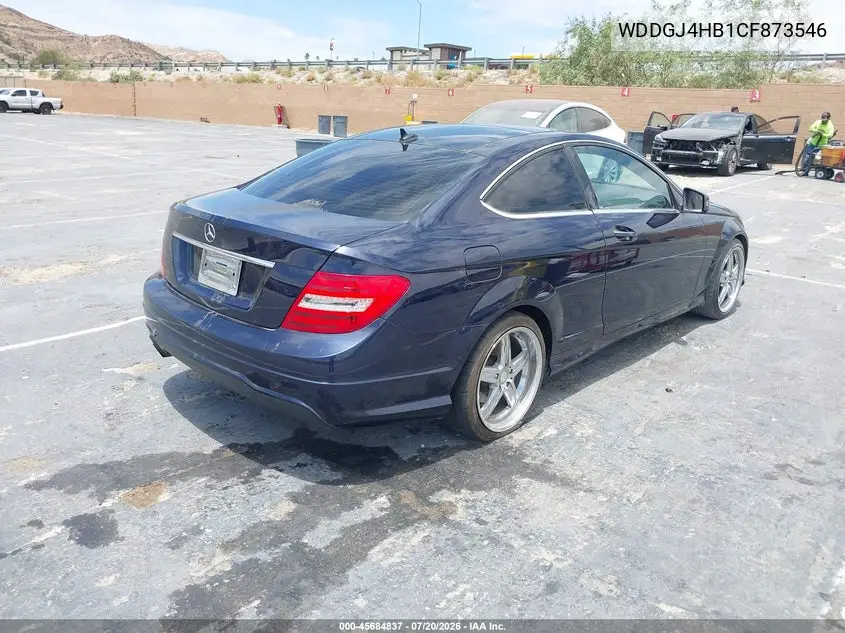 2012 Mercedes-Benz C 250 VIN: WDDGJ4HB1CF873546 Lot: 45684837