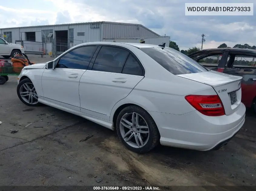 WDDGF8AB1DR279333 2013 Mercedes-Benz C 300 Sport 4Matic/Luxury 4Matic