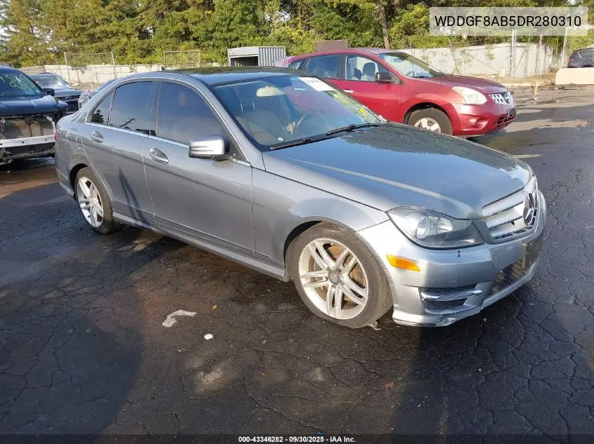 WDDGF8AB5DR280310 2013 Mercedes-Benz C 300 Sport 4Matic