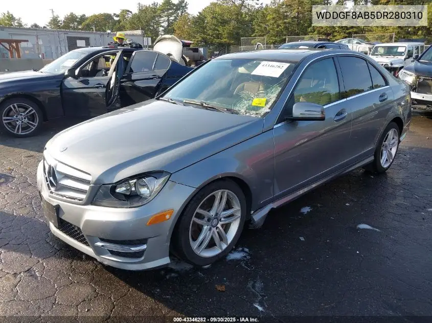 WDDGF8AB5DR280310 2013 Mercedes-Benz C 300 Sport 4Matic