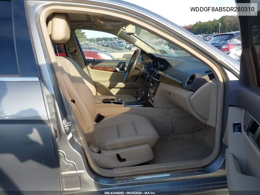 WDDGF8AB5DR280310 2013 Mercedes-Benz C 300 Sport 4Matic