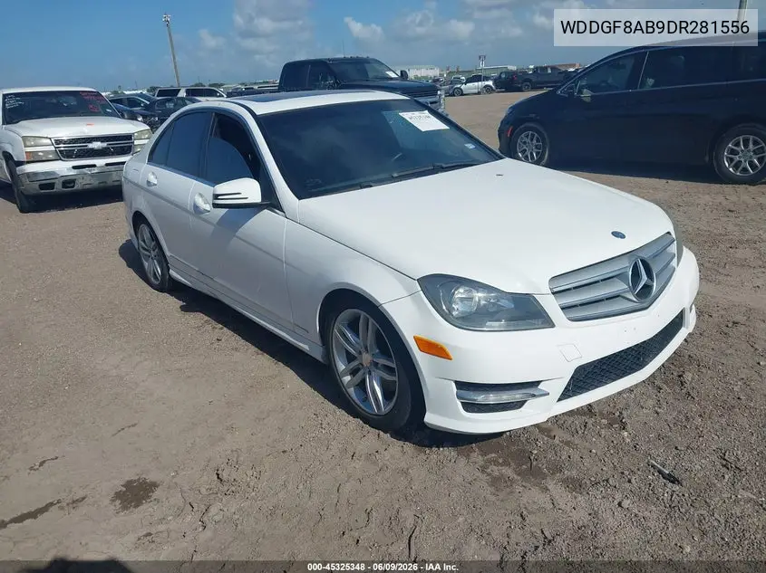 2013 Mercedes-Benz C 300 Sport 4Matic VIN: WDDGF8AB9DR281556 Lot: 45325348
