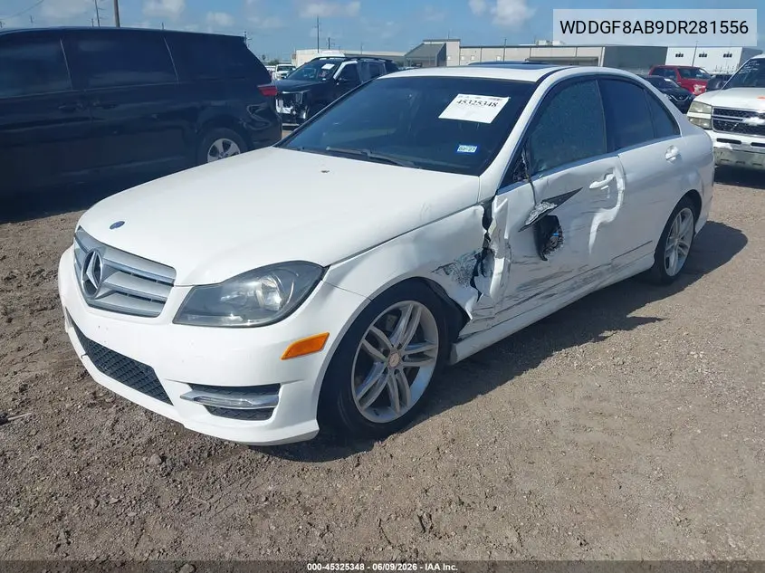 2013 Mercedes-Benz C 300 Sport 4Matic VIN: WDDGF8AB9DR281556 Lot: 45325348