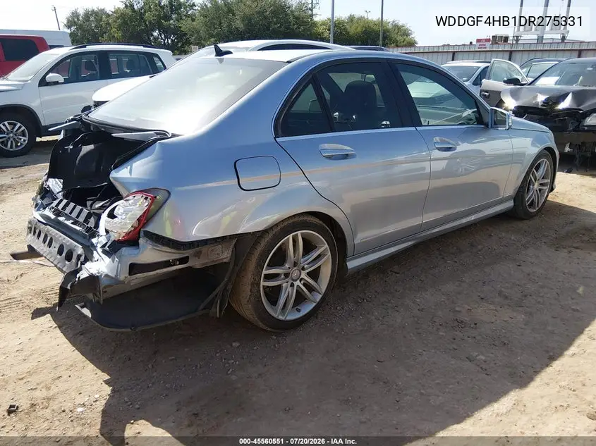 2013 Mercedes-Benz C 250 Sport VIN: WDDGF4HB1DR275331 Lot: 45560551
