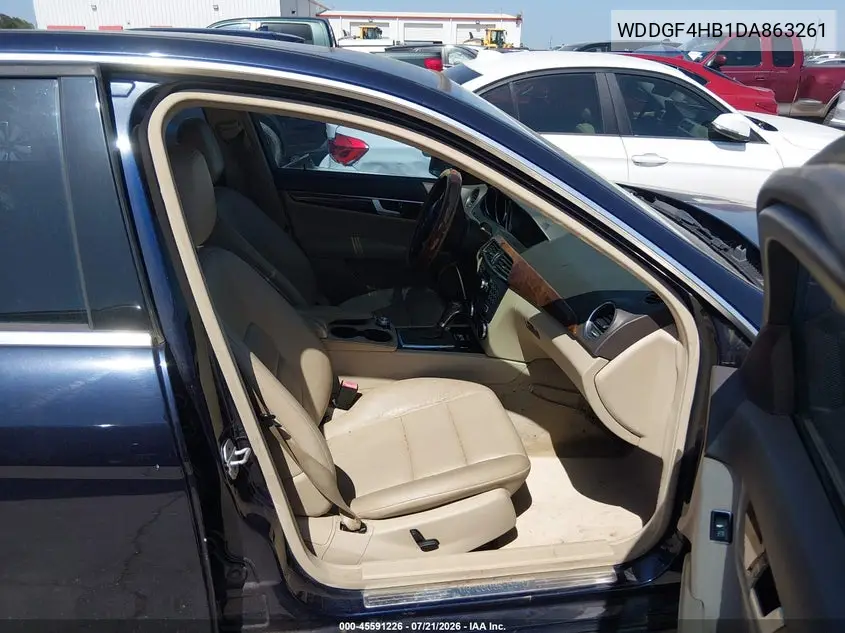 2013 Mercedes-Benz C 250 Sport VIN: WDDGF4HB1DA863261 Lot: 45591226