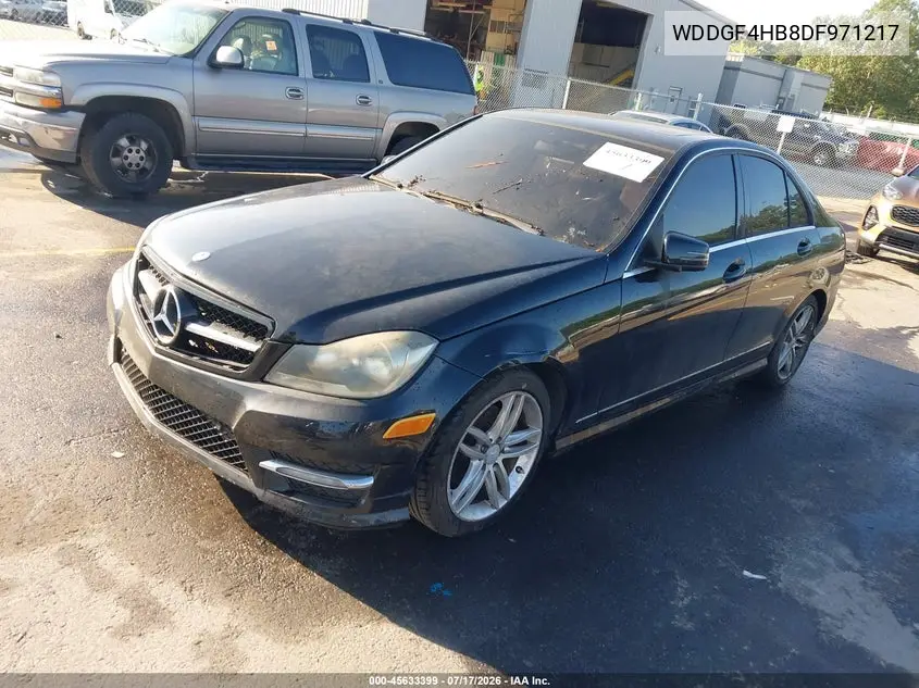 2013 Mercedes-Benz C 250 Sport VIN: WDDGF4HB8DF971217 Lot: 45633399