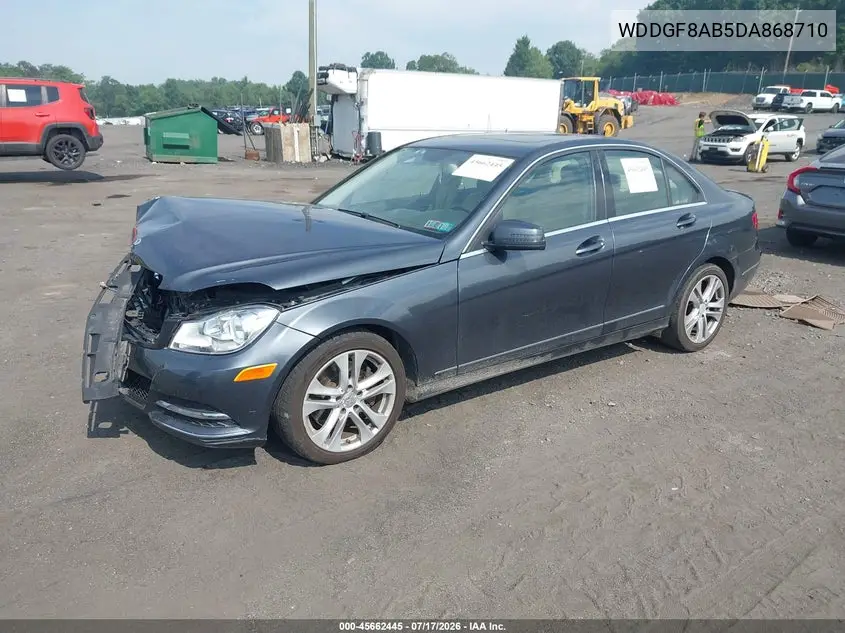 2013 Mercedes-Benz C 300 Luxury 4Matic VIN: WDDGF8AB5DA868710 Lot: 45662445