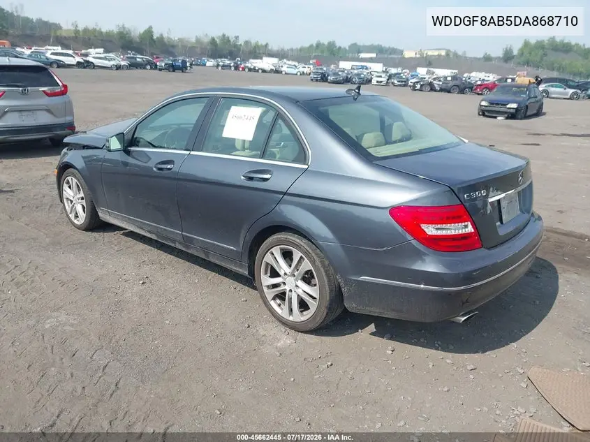 2013 Mercedes-Benz C 300 Luxury 4Matic VIN: WDDGF8AB5DA868710 Lot: 45662445