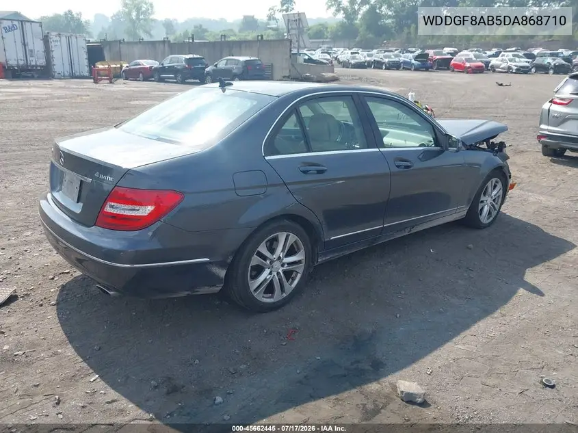 2013 Mercedes-Benz C 300 Luxury 4Matic VIN: WDDGF8AB5DA868710 Lot: 45662445