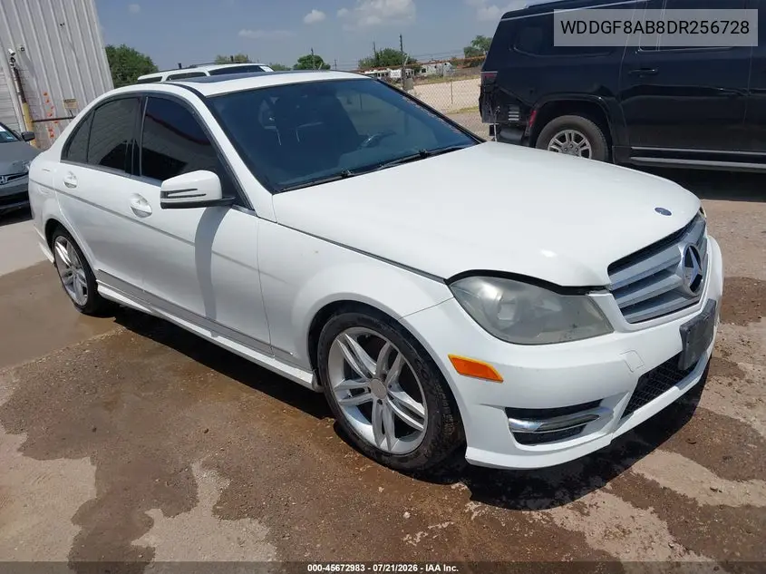 2013 Mercedes-Benz C 300 Sport 4Matic VIN: WDDGF8AB8DR256728 Lot: 45672983