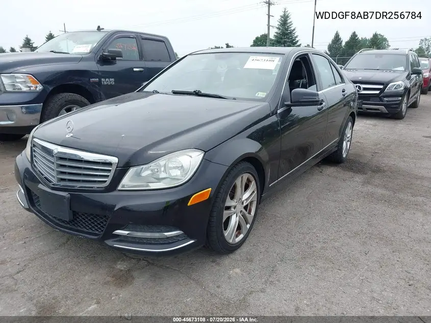 2013 Mercedes-Benz C 300 Luxury 4Matic VIN: WDDGF8AB7DR256784 Lot: 45673108