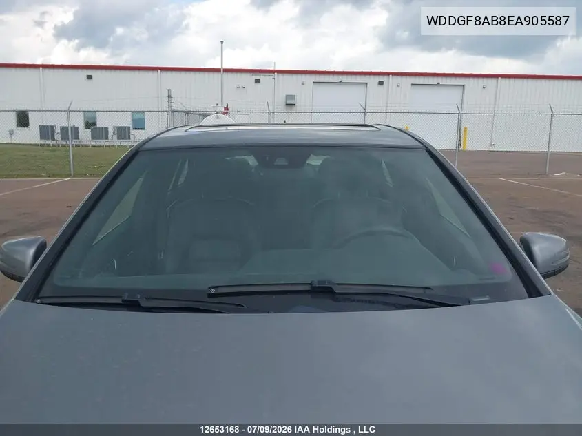 2014 Mercedes-Benz C 300 4Matic VIN: WDDGF8AB8EA905587 Lot: 12653168x