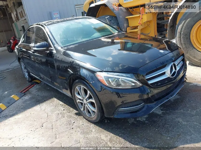 2015 Mercedes-Benz C 300 4Matic/Luxury 4Matic/Sport 4Matic VIN: 55SWF4KB4FU014880 Lot: 45156271