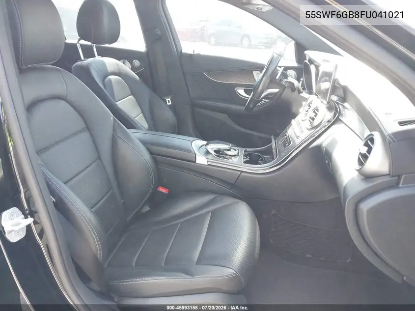 2015 Mercedes-Benz C 400 4Matic VIN: 55SWF6GB8FU041021 Lot: 45593158