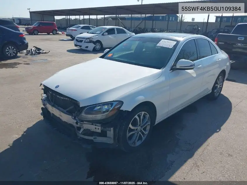 55SWF4KB5GU109384 2016 Mercedes-Benz C 300 4Matic