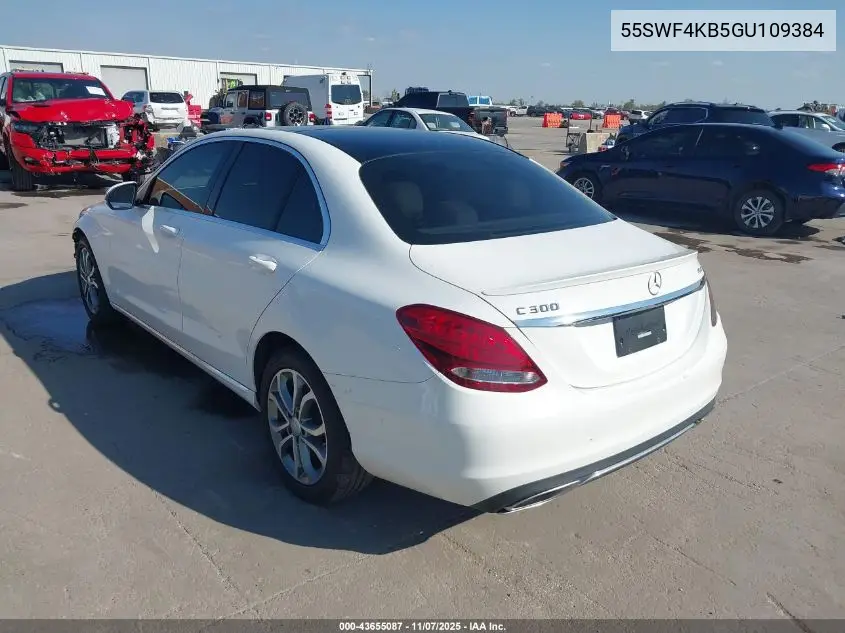 55SWF4KB5GU109384 2016 Mercedes-Benz C 300 4Matic