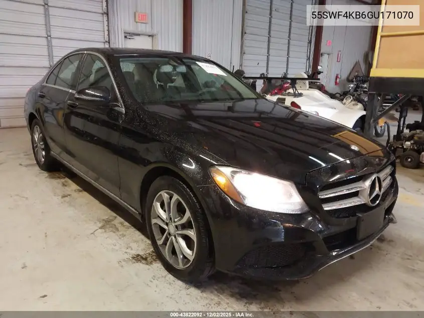 55SWF4KB6GU171070 2016 Mercedes-Benz C 300 4Matic