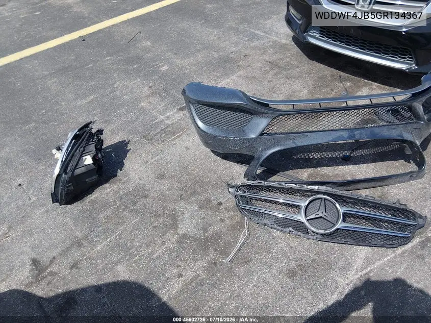 2016 Mercedes-Benz C 300 Luxury VIN: WDDWF4JB5GR134367 Lot: 45602726
