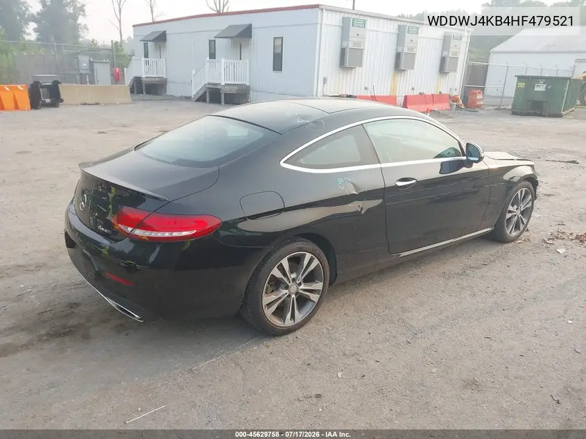 2017 Mercedes-Benz C 300 4Matic VIN: WDDWJ4KB4HF479521 Lot: 45629758