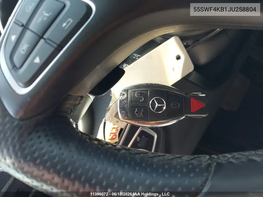 55SWF4KB1JU258804 2018 Mercedes-Benz C 300 4Matic