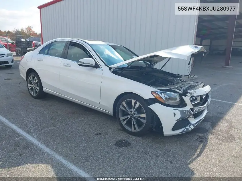 55SWF4KBXJU280977 2018 Mercedes-Benz C 300 4Matic