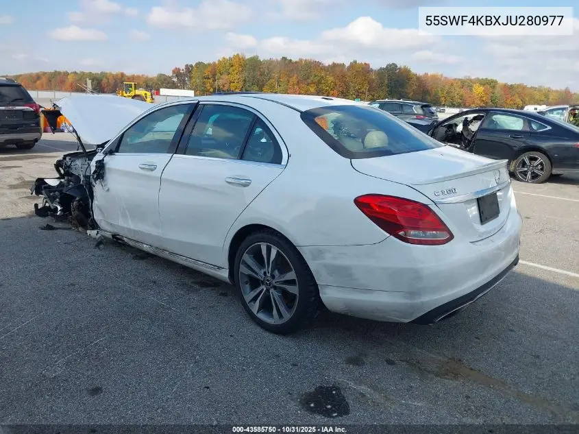55SWF4KBXJU280977 2018 Mercedes-Benz C 300 4Matic