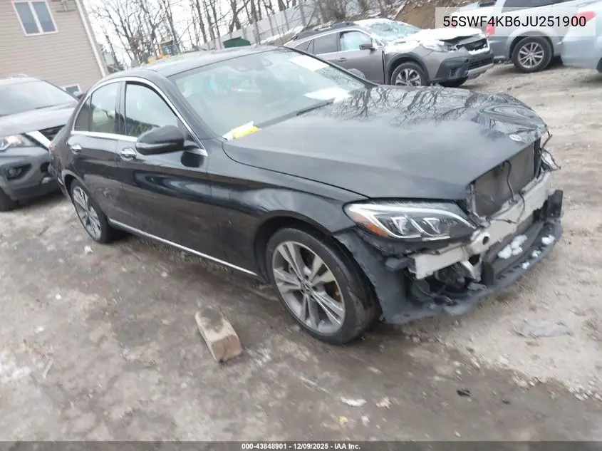 55SWF4KB6JU251900 2018 Mercedes-Benz C 300 4Matic