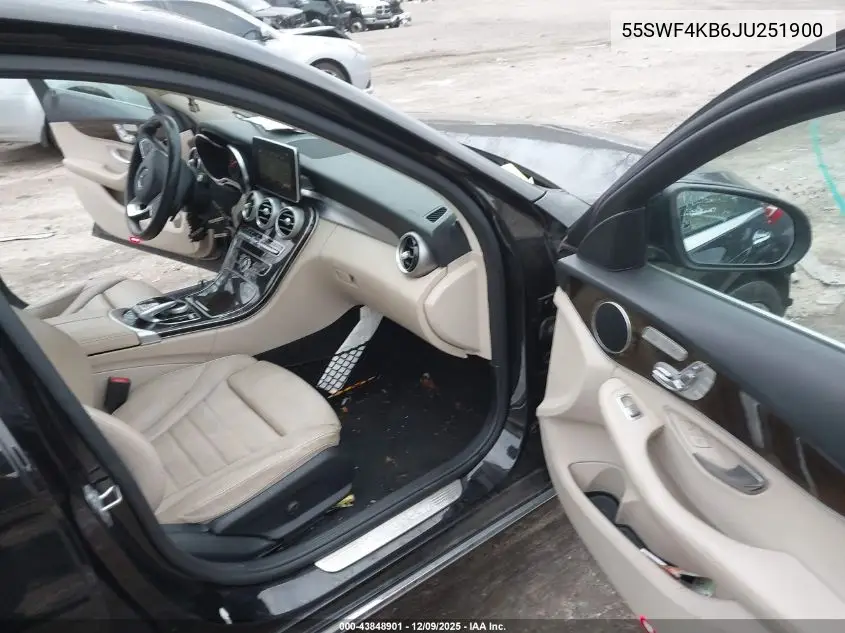 55SWF4KB6JU251900 2018 Mercedes-Benz C 300 4Matic